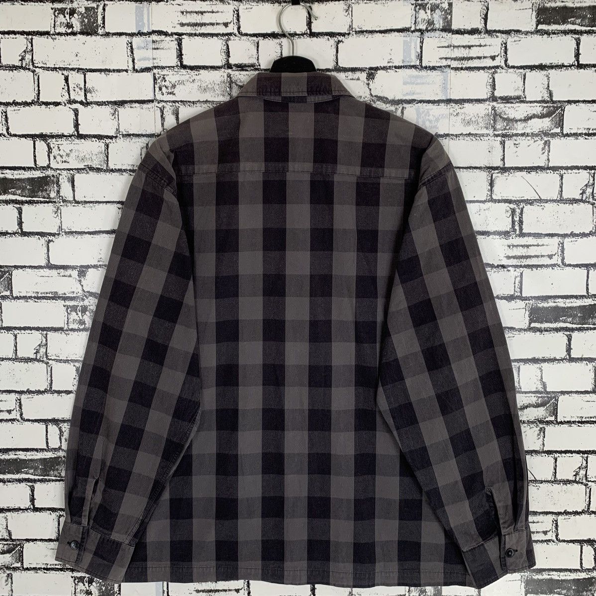 Beams Plus × Designer × Vintage Vintage Beams Checkered Flannel Jacket Size US L / EU 52-54 / 3 - 5 Thumbnail
