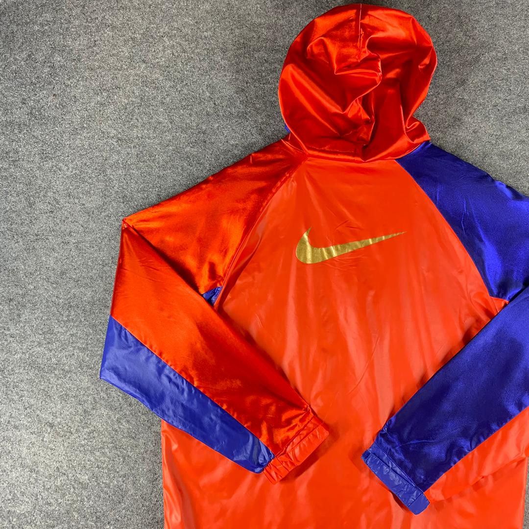 Nike Vintage 90s Nike Swoosh Small Logo Hoodies Jacket Size US XL / EU 56 / 4 - 10 Thumbnail