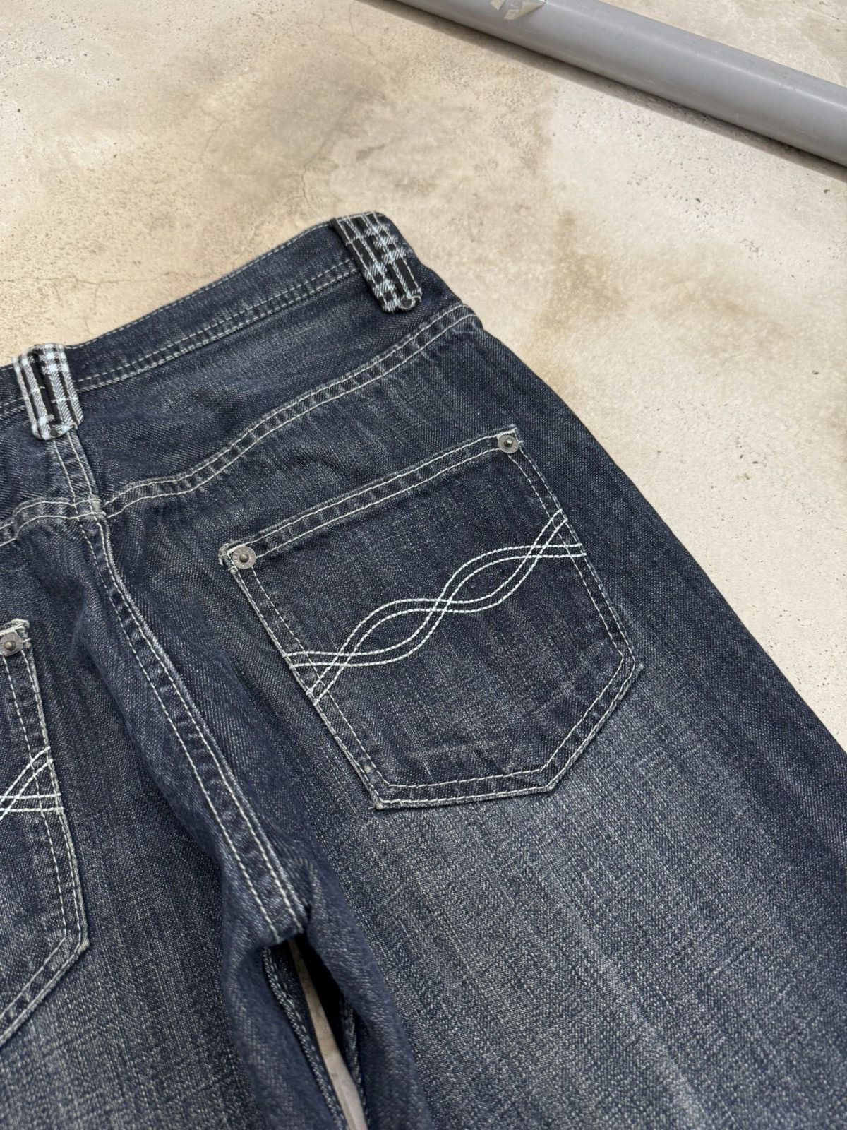 Japanese Brand Sirmione Heavy Stitch Distressed Multipocket Japan Denim Size US 28 / EU 44 - 15 Thumbnail