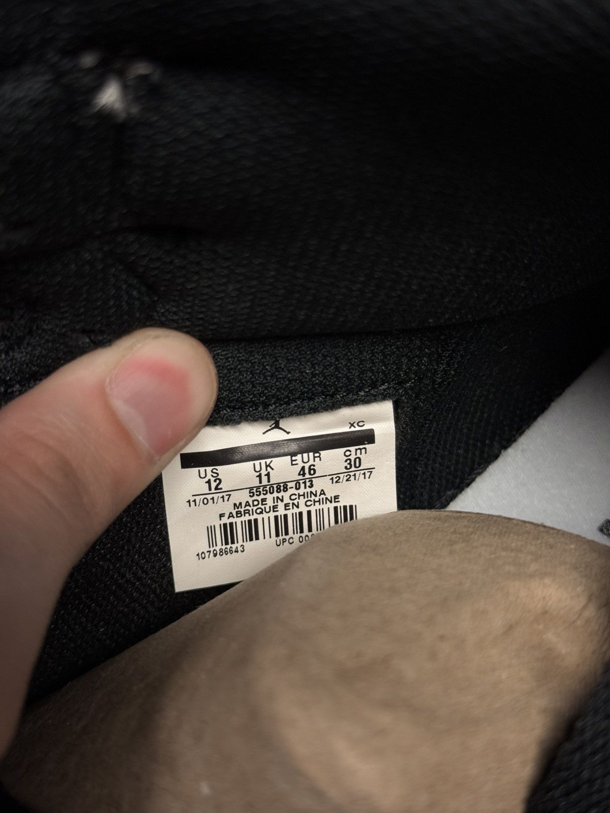 Jordan Brand × Nike Jordan 1 High Shadow 2017 OG Size 12 (NEW) Size US 12 / EU 45 - 11 Thumbnail