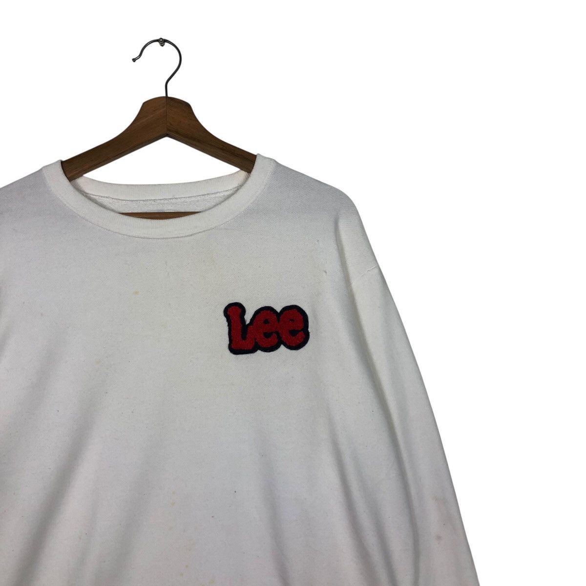 Japanese Brand 📌Vintage Sweatshirt Crewneck Lee Union Made Big Logo Size US L / EU 52-54 / 3 - 7 Thumbnail