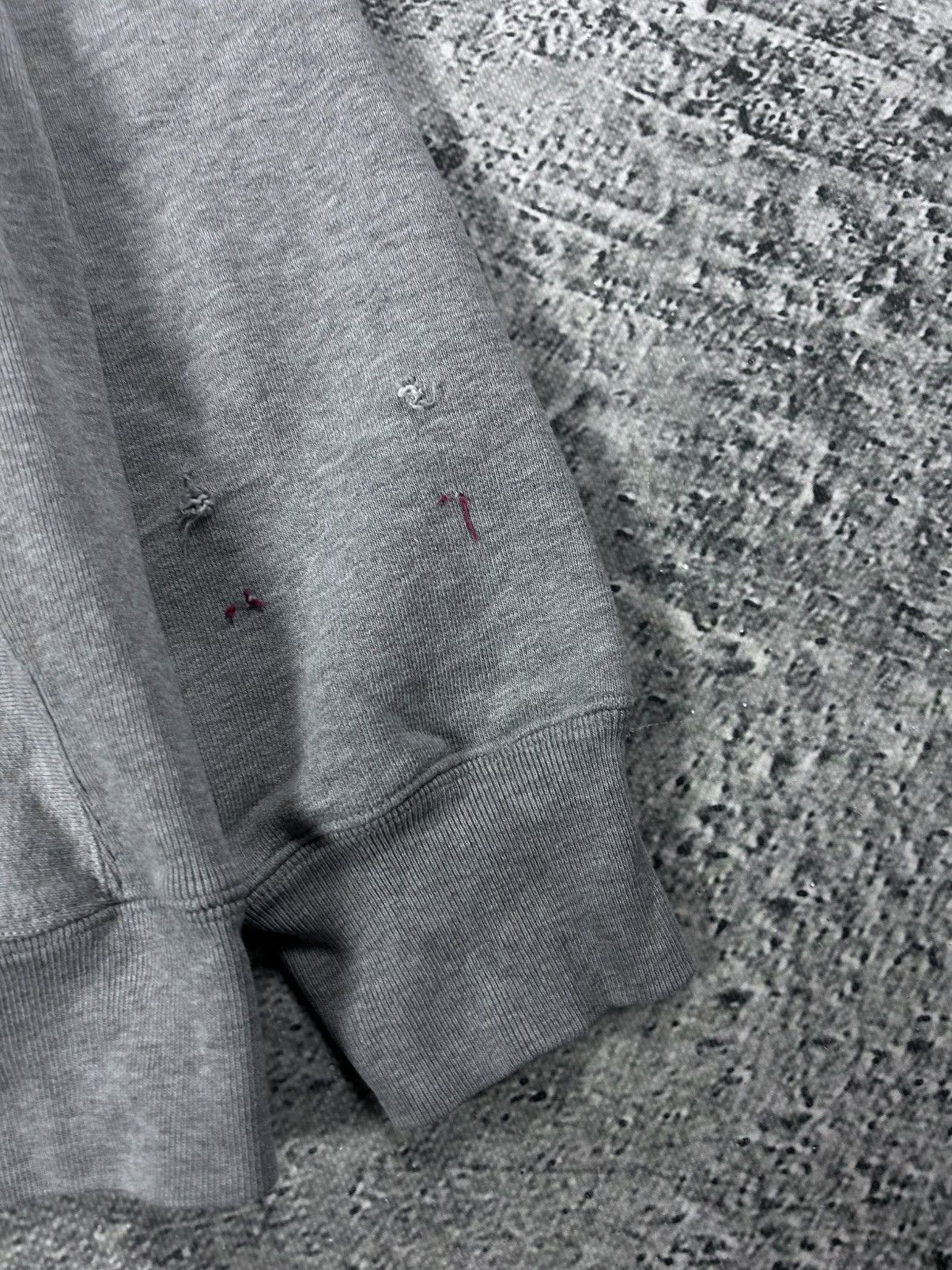 Gucci Gucci hoodie „The Face” box logo grey oversized sweatshirt Size US S / EU 44-46 / 1 - 3 Thumbnail