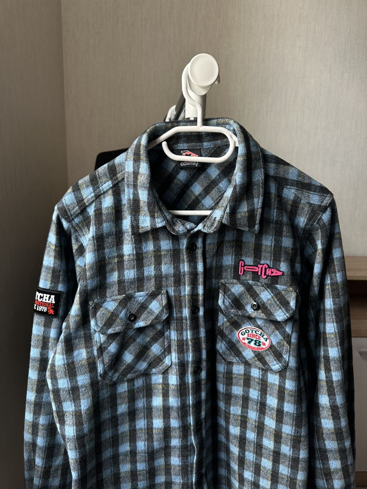 Gotcha Gotcha vintage flannel shirt Size US L / EU 52-54 / 3 - 2 Thumbnail