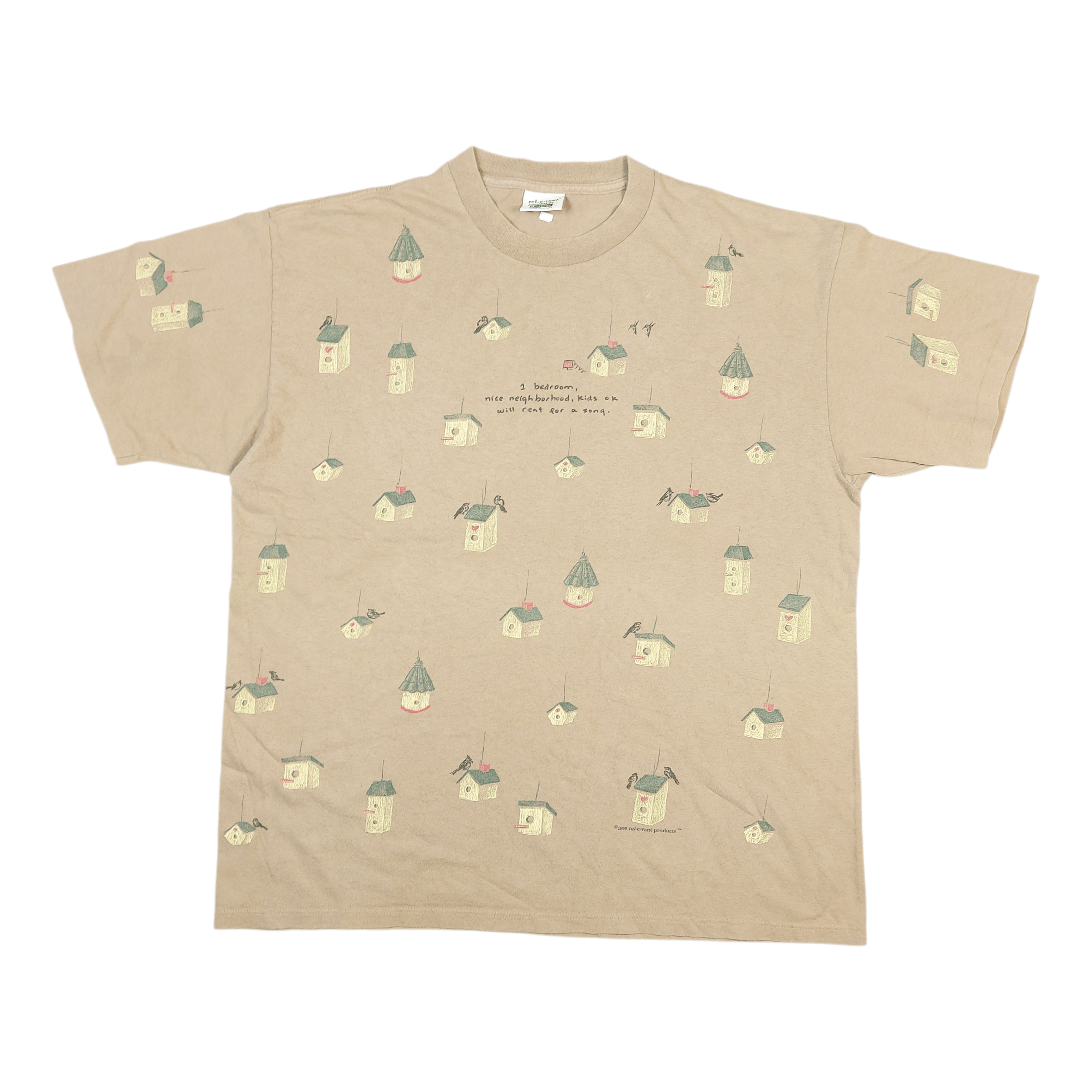 Other Vintage 90s Bird Houses 1996 AOP Rel E Vant Products USA TEE Size US XL / EU 56 / 4 - 2 Thumbnail