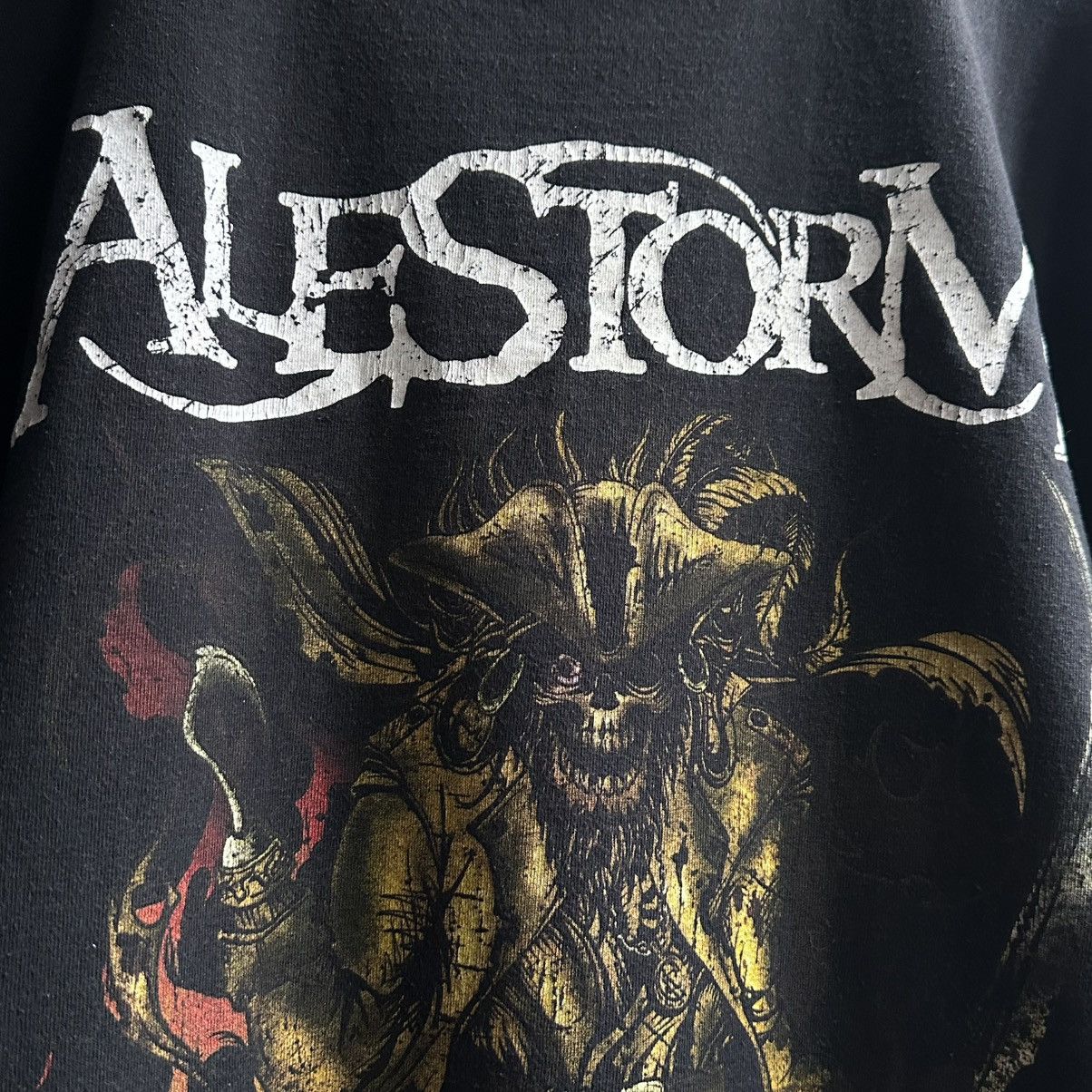 Band Tees × Vintage VINTAGE ALESTORM METAL BAND ROCK TEE Size US XXL / EU 58 / 5 - 4 Thumbnail