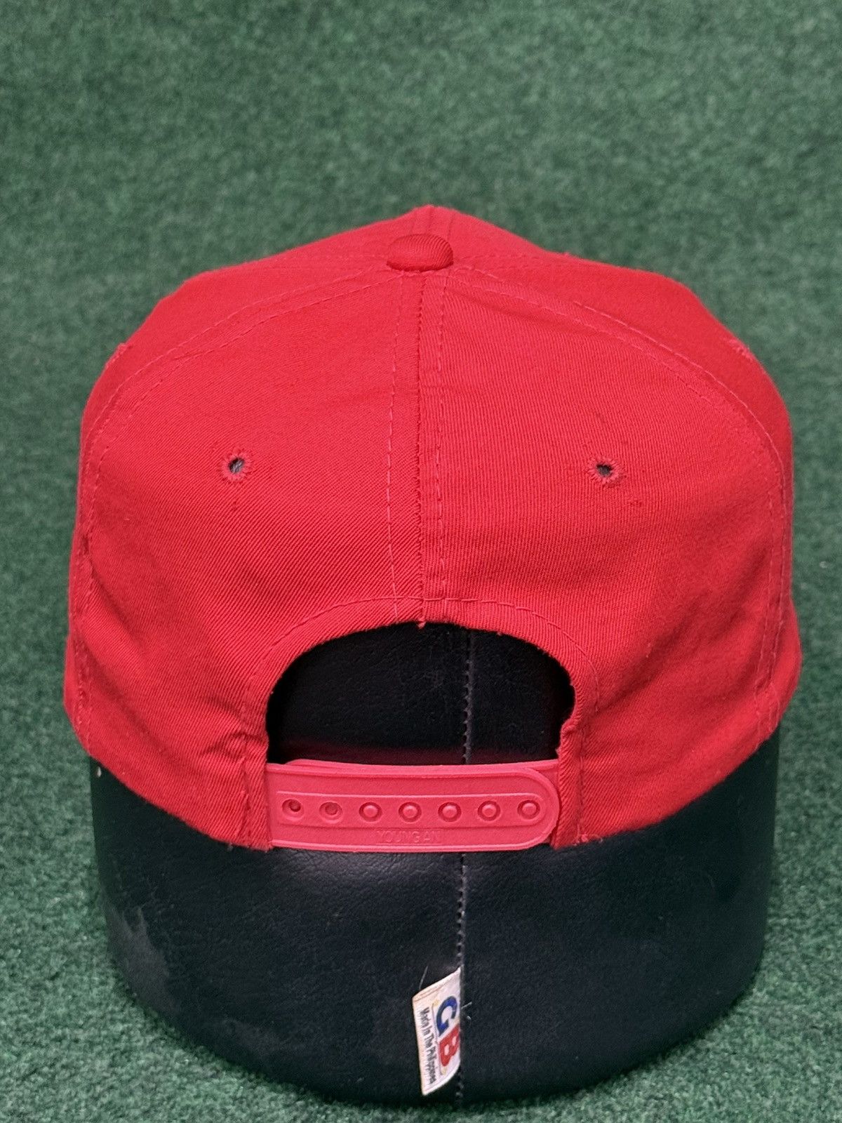 Vintage Vintage Kansas City Chiefs Split Bar Youngan Snapback Hat Size ONE SIZE - 2 Thumbnail