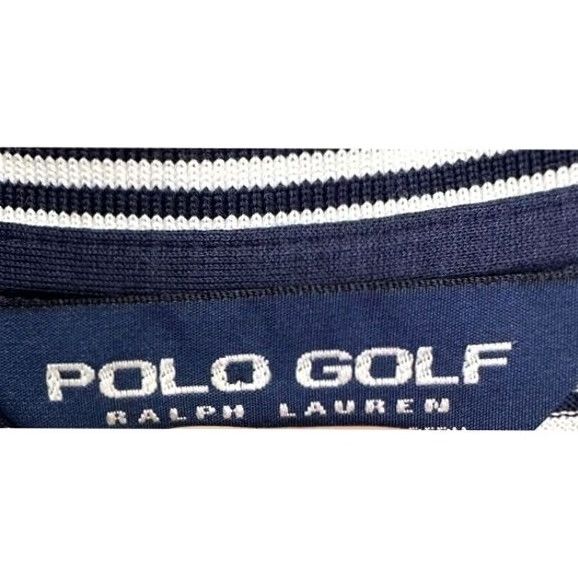 Polo Ralph Lauren Polo Ralph Lauren Shirt Men Large Blue Candy Striped Pima Cotton Polo Rugby Golf Short Sleeve Size US L / EU 52-54 / 3 - 3 Thumbnail