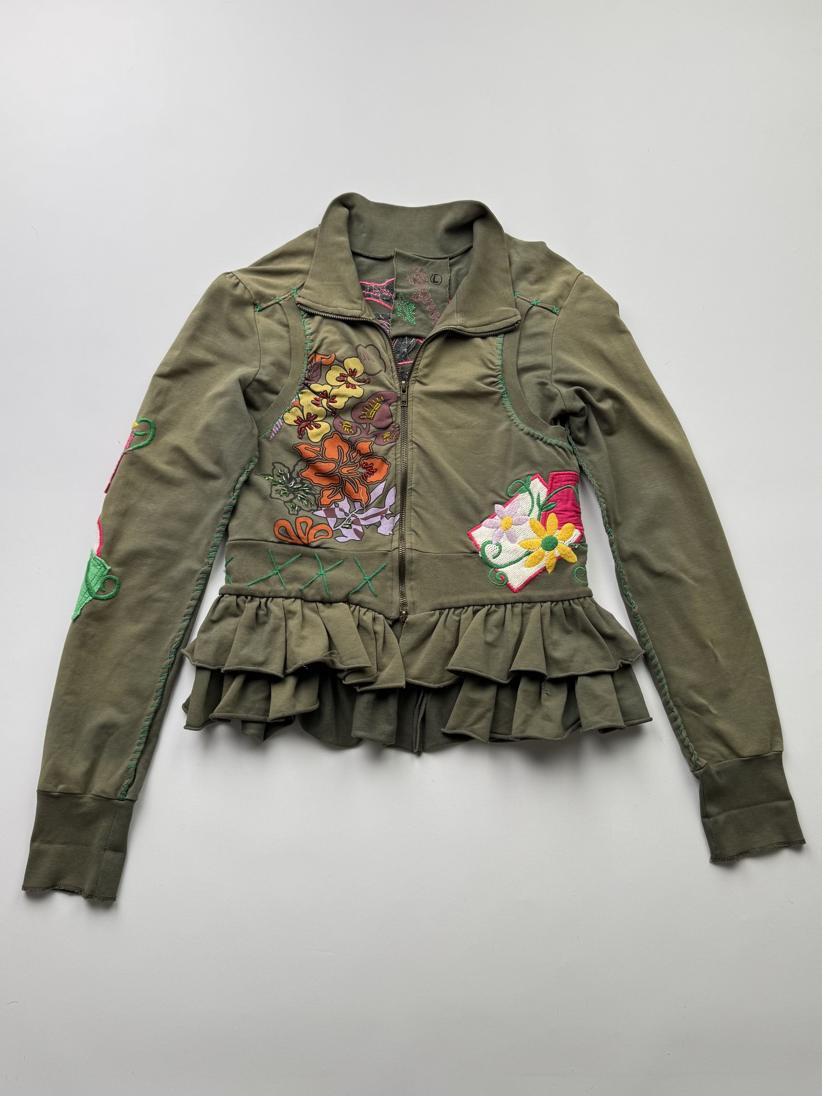 Vintage Vintage Cropped Jacket B127 E2(V446) Size L / US 10 / IT 46 - 1 Thumbnail