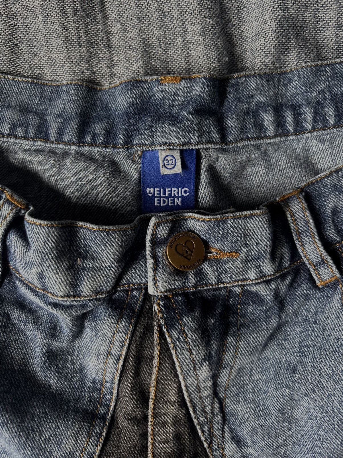 Other Aelfric Eden Star Patchwork Jorts Size US 32 / EU 48 - 2 Thumbnail