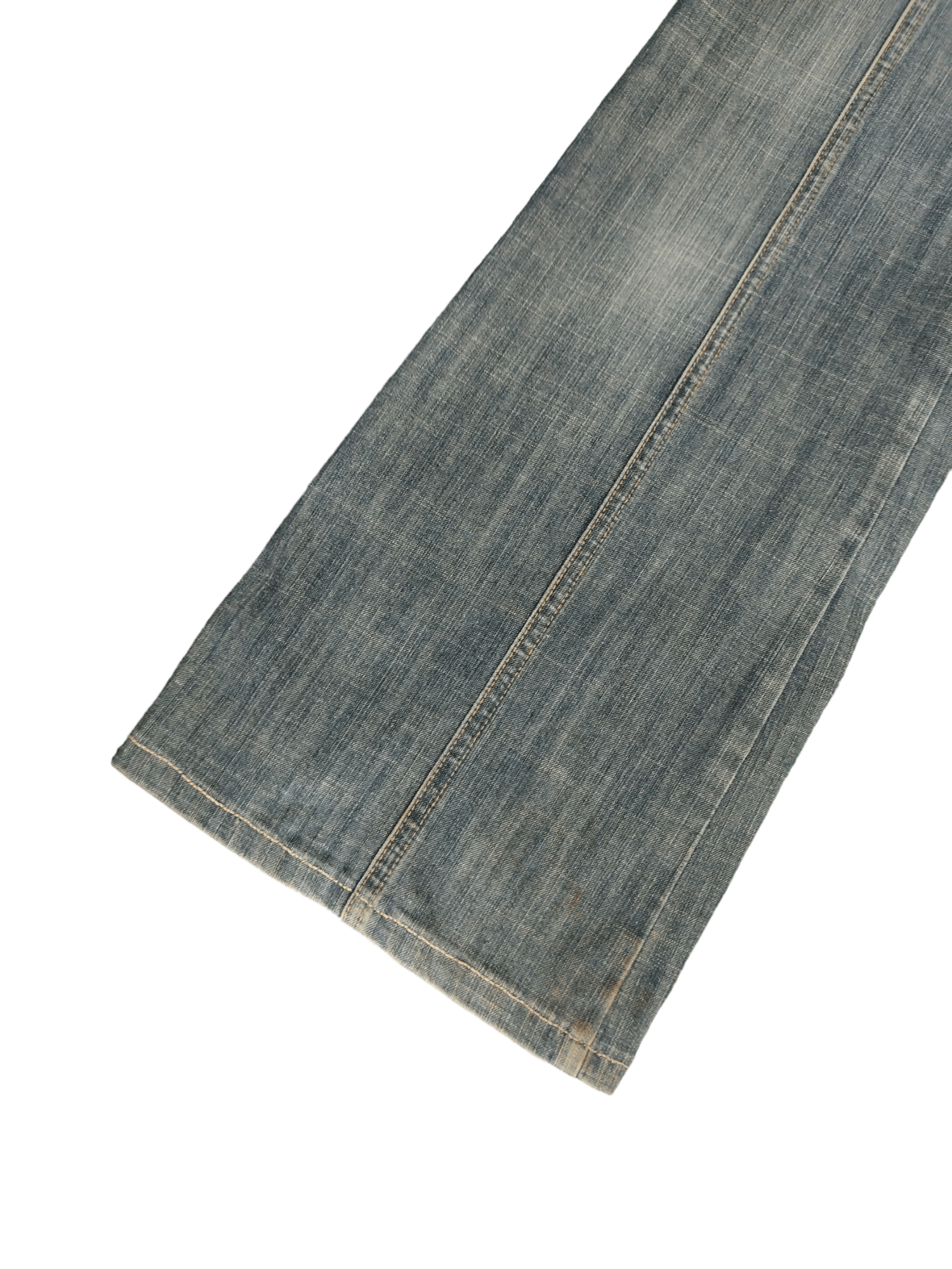 If Six Was Nine Flare Jeans Fontana Grande Denim Boot Cut Ifsixwasnine Y2k Size US 29 - 9 Thumbnail