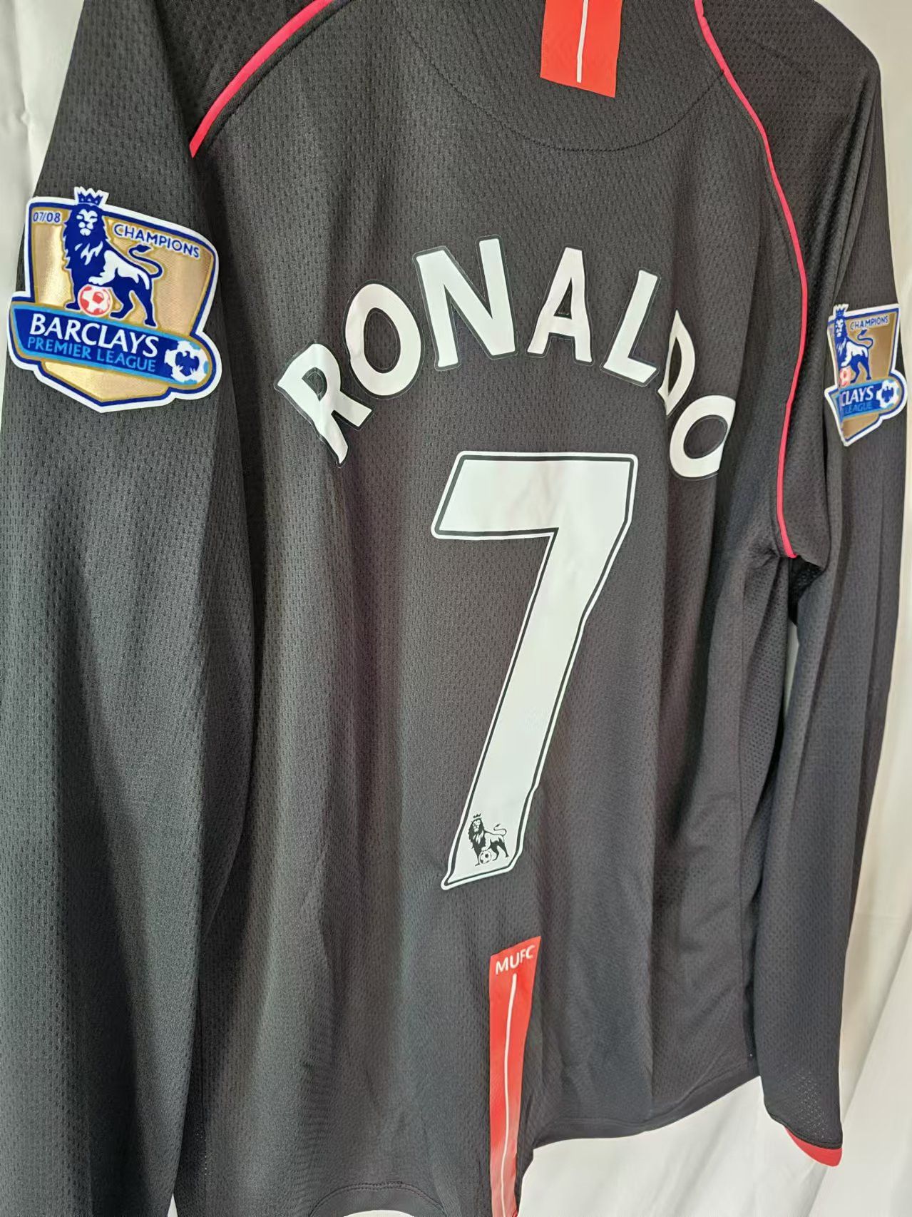 Other 2007 2008 Mufc #7 C Ronaldo Jersey Size US XL / EU 56 / 4 - 4 Thumbnail