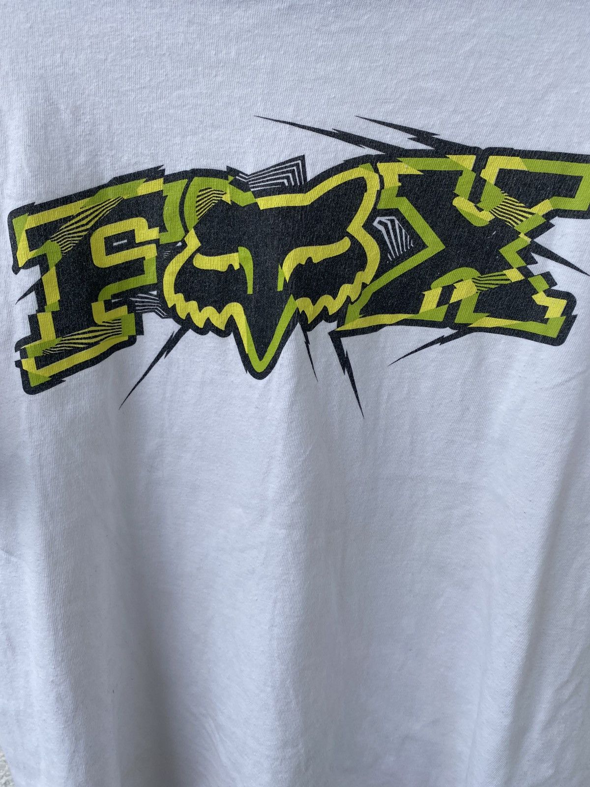 Fox Racing Vintage 90s FOX Racing Tee center logo Y2K Skater Surfing Size US M / EU 48-50 / 2 - 2 Thumbnail
