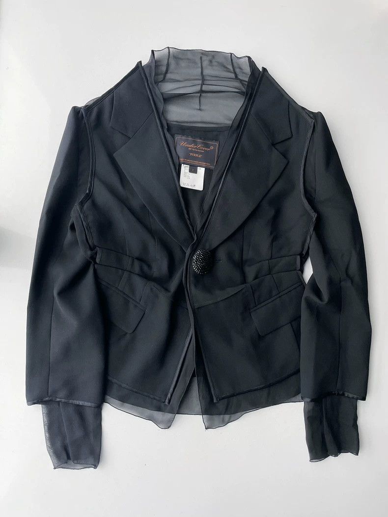 Undercover Undercover Layered Deconstructed Jacket in Black- DMC Size US M / EU 48-50 / 2 - 1 Thumbnail