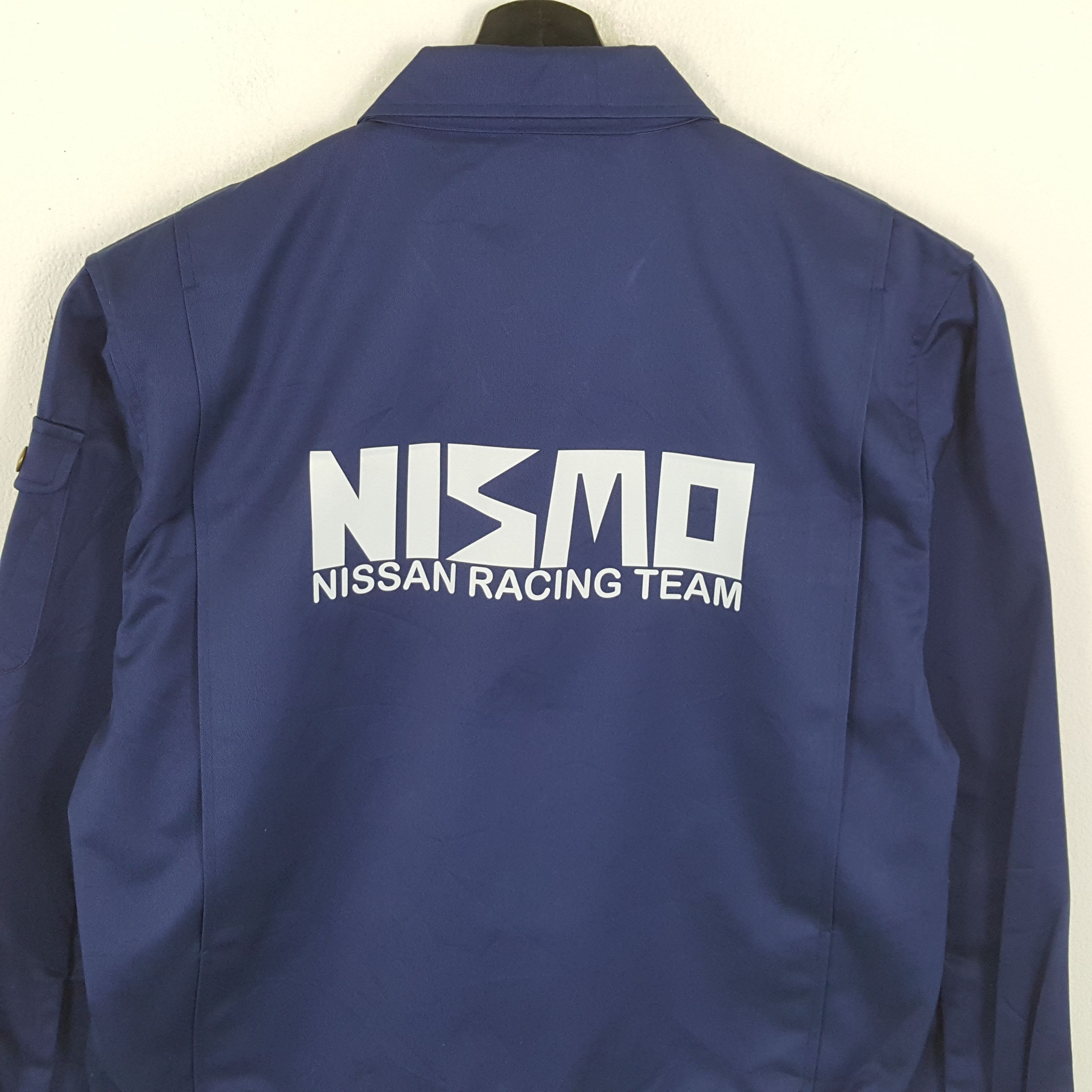 Japanese Brand × Vintage NISMO NISSAN RACING TEAM Workwear Custom Art Jacket Size US L / EU 52-54 / 3 - 2 Thumbnail