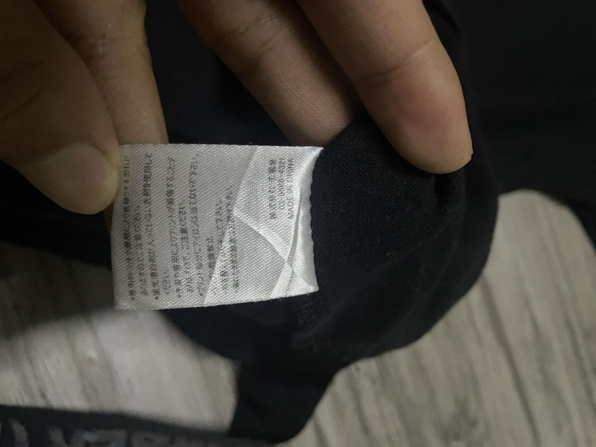Number (N)ine Number (N)ine Black Logo Tee w/ Strap tshirt Size US L / EU 52-54 / 3 - 7 Thumbnail