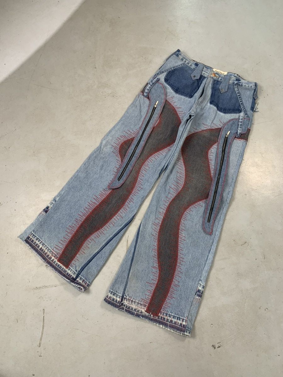 Levi's Vintage upcycled custom baggy denim Size US 32 / EU 48 - 1 Thumbnail
