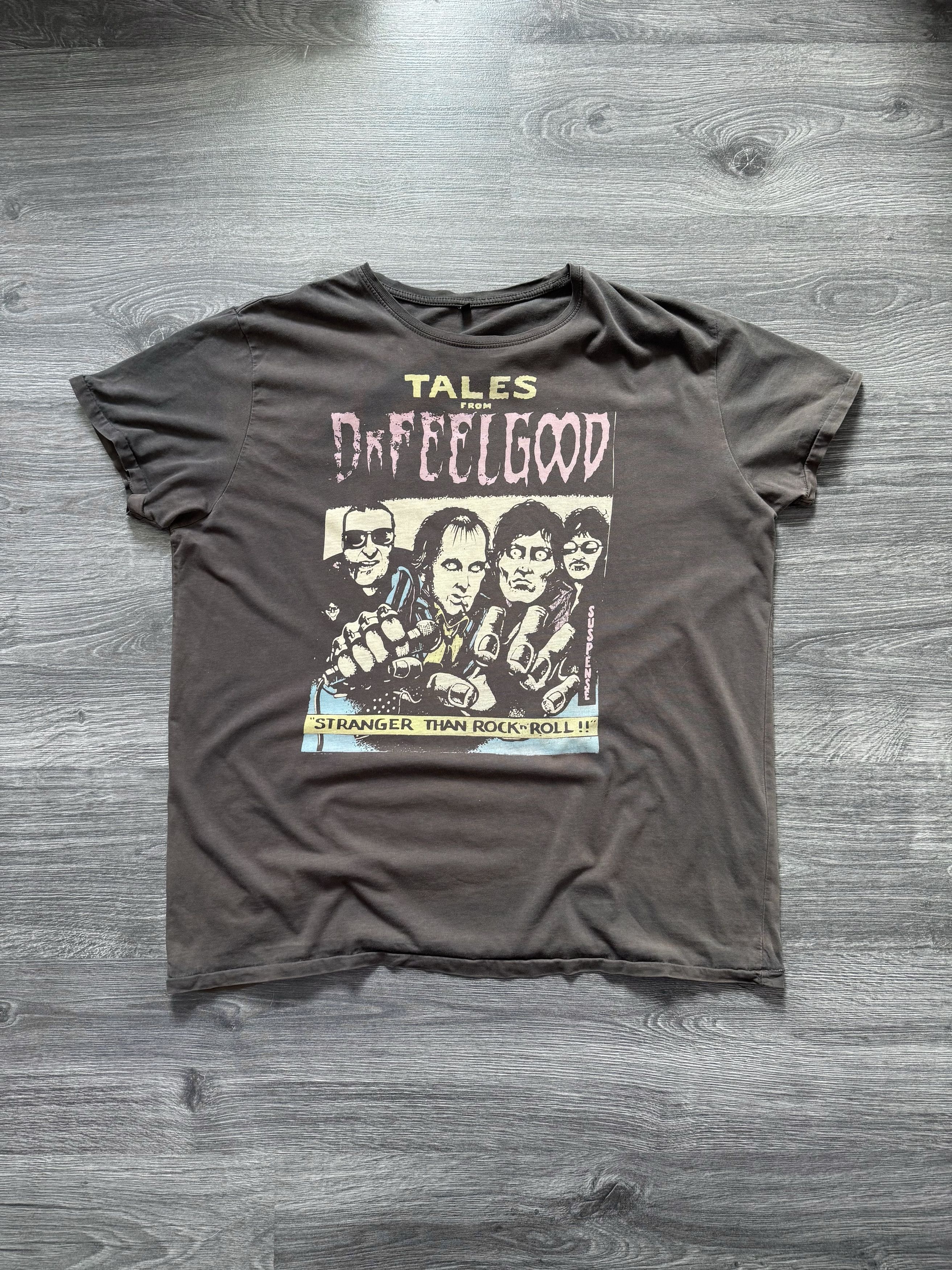Band Tees Vintage Tales from Dr Feelgood Graphic Tee Single Stitch Size US XL / EU 56 / 4 - 1 Thumbnail