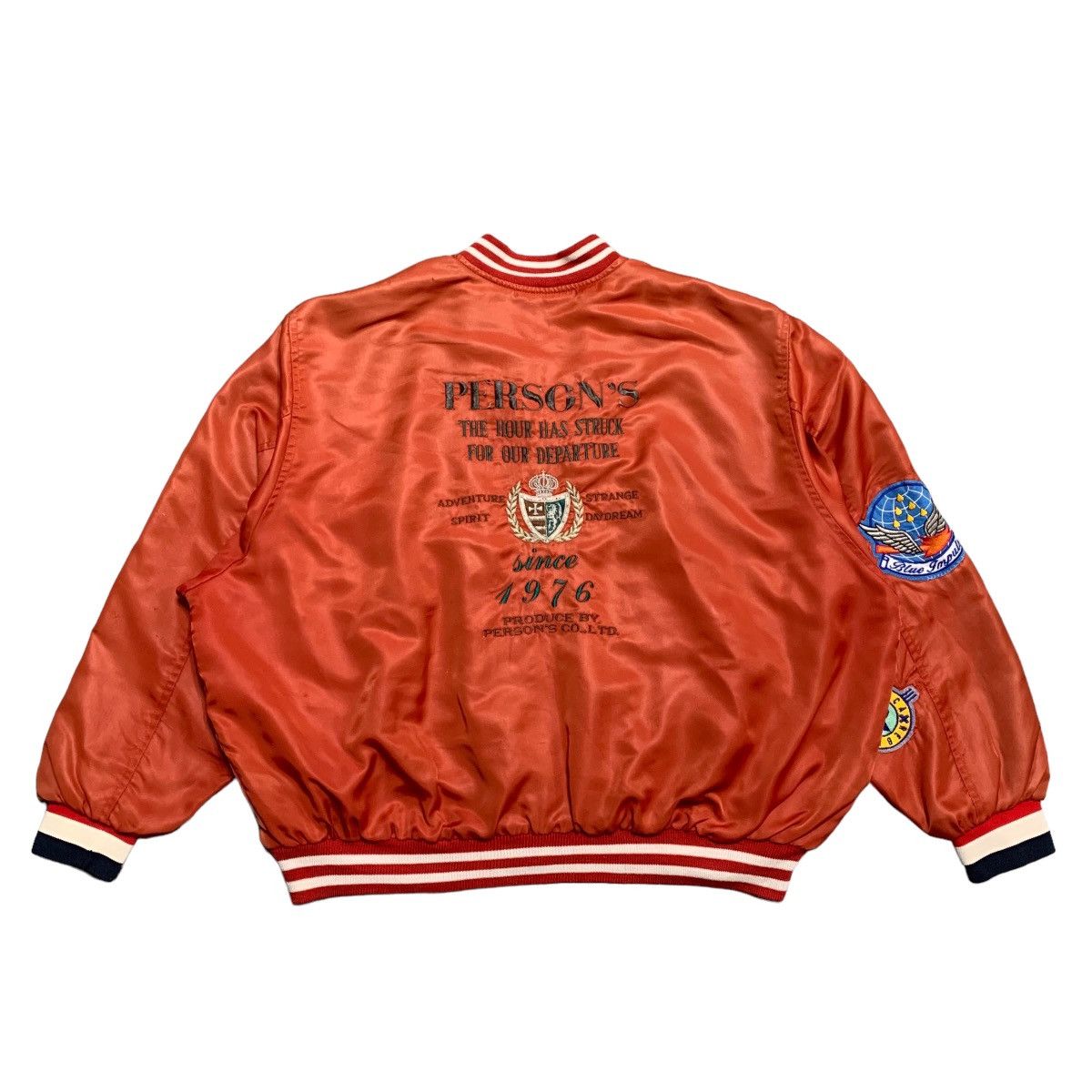 PERSON'S Vintage Person’s Big Logo Nylon Jacket Size US L / EU 52-54 / 3 - 1 Thumbnail