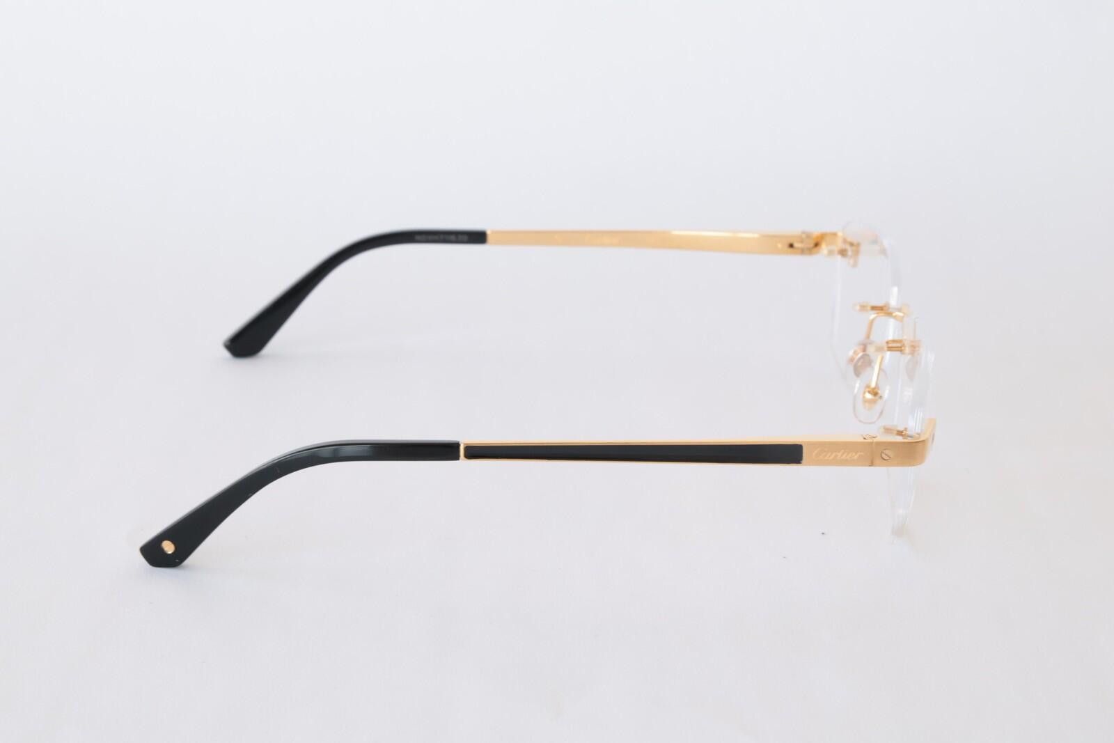 Cartier New Cartier eyewear optical eyeglasses gold CT0201O 001 Size ONE SIZE - 7 Thumbnail