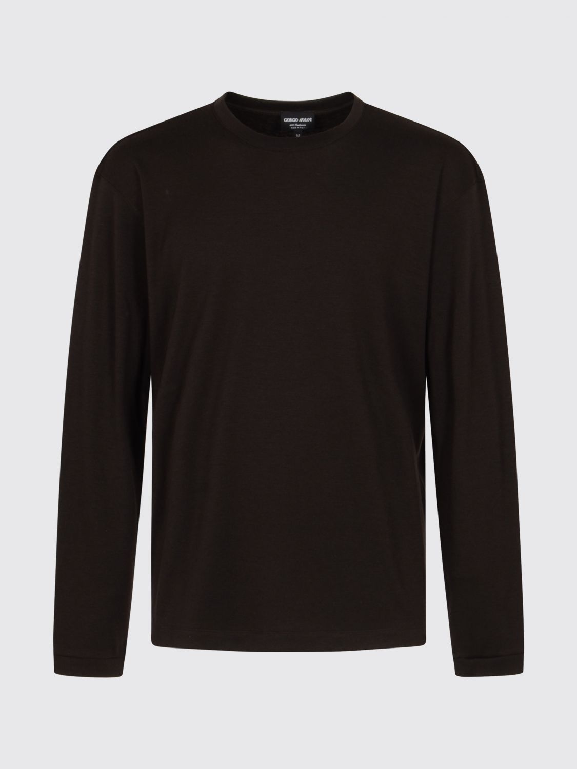 Giorgio Armani Giorgio Armani Sweater Men Brown Size US XXL / EU 58 / 5 - 1 Thumbnail