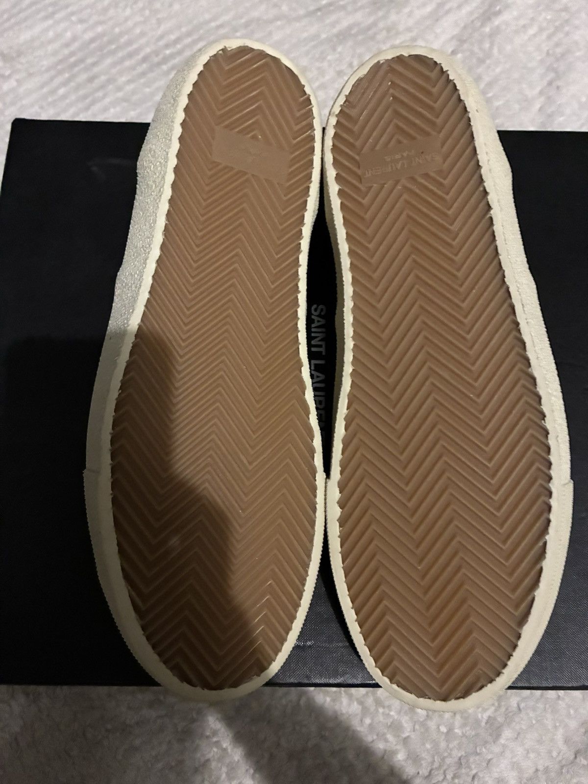 Saint Laurent Paris Saint Laurent paris black vans Size US 9 / EU 42 - 5 Thumbnail