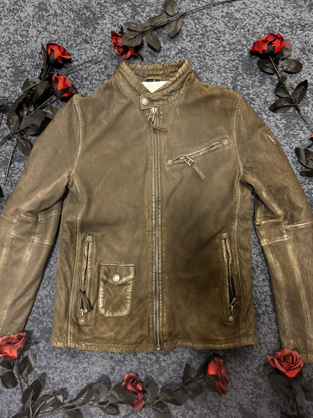 Gypsy Gypsy Vintage Brown Leather Jacket Size US S / EU 44-46 / 1 - 2 Thumbnail