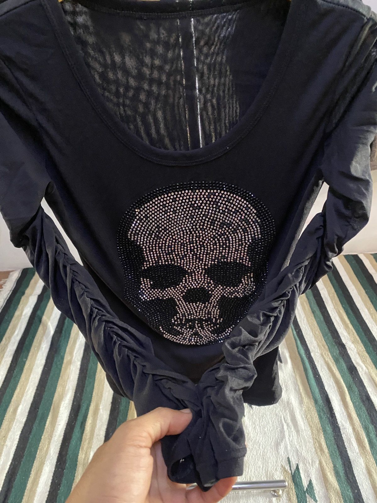 Japanese Brand Japanese Skull Rick Owens LGB Style Longsleeve Tee Shirt Size US M / EU 48-50 / 2 - 4 Thumbnail