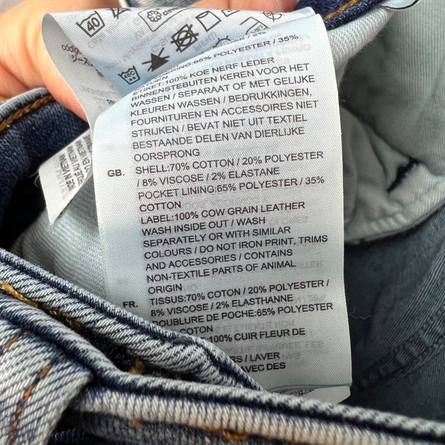 G-Star G-Star RAW Mens Jeans 28 x 30 D-Staq 3D Super Slim Denim Blue 5-Pocket Regular Slim Men Jeans Size US 28 / EU 44 - 5 Thumbnail