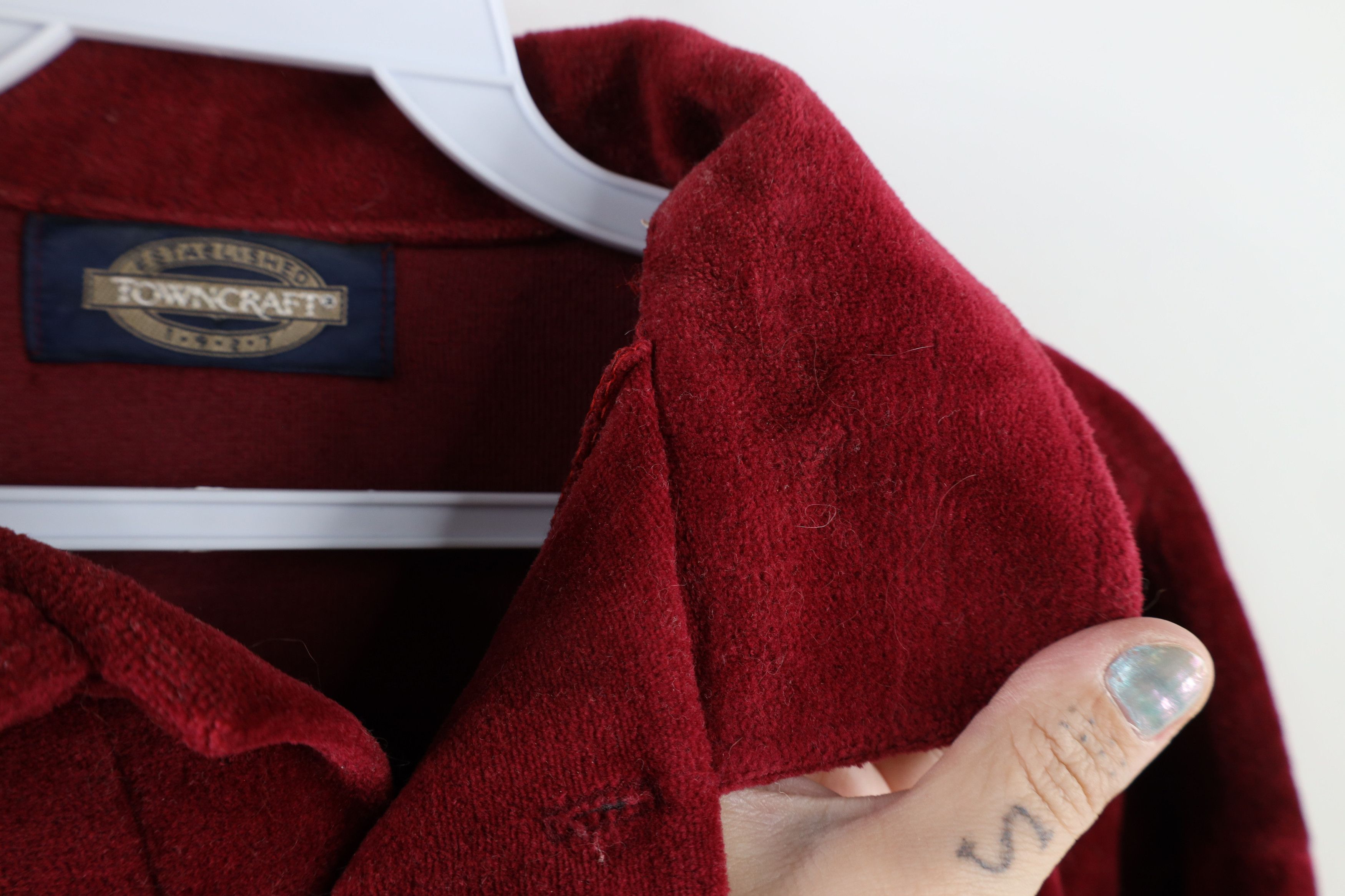 Vintage Vintage 70s Streetwear Collared Pullover Polo Shirt Red Size US L / EU 52-54 / 3 - 8 Thumbnail