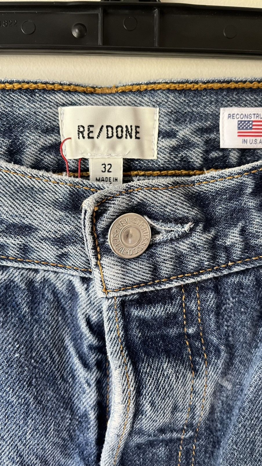 RE/DONE RE/DONE x Levi’s Big Boy Reconstructed 501s Size US 32 / EU 48 - 3 Thumbnail