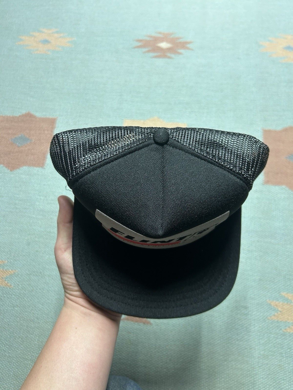 Vintage Vtg trucker hat Flint riggers erectors Michigan new era 80s Size ONE SIZE - 3 Thumbnail