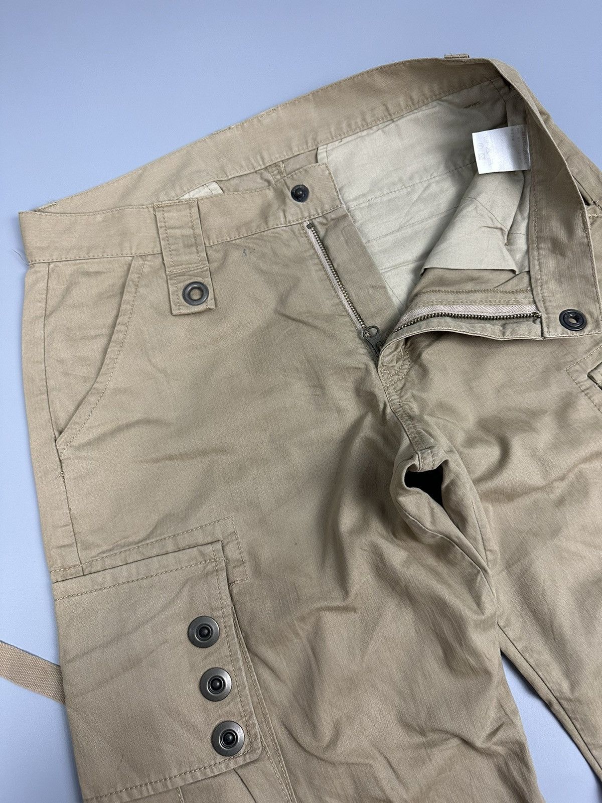If Six Was Nine × Le Grande Bleu (L.G.B.) 291295 Homme Bondage Multi Pocket Cargo Pant Size US 31 - 6 Thumbnail