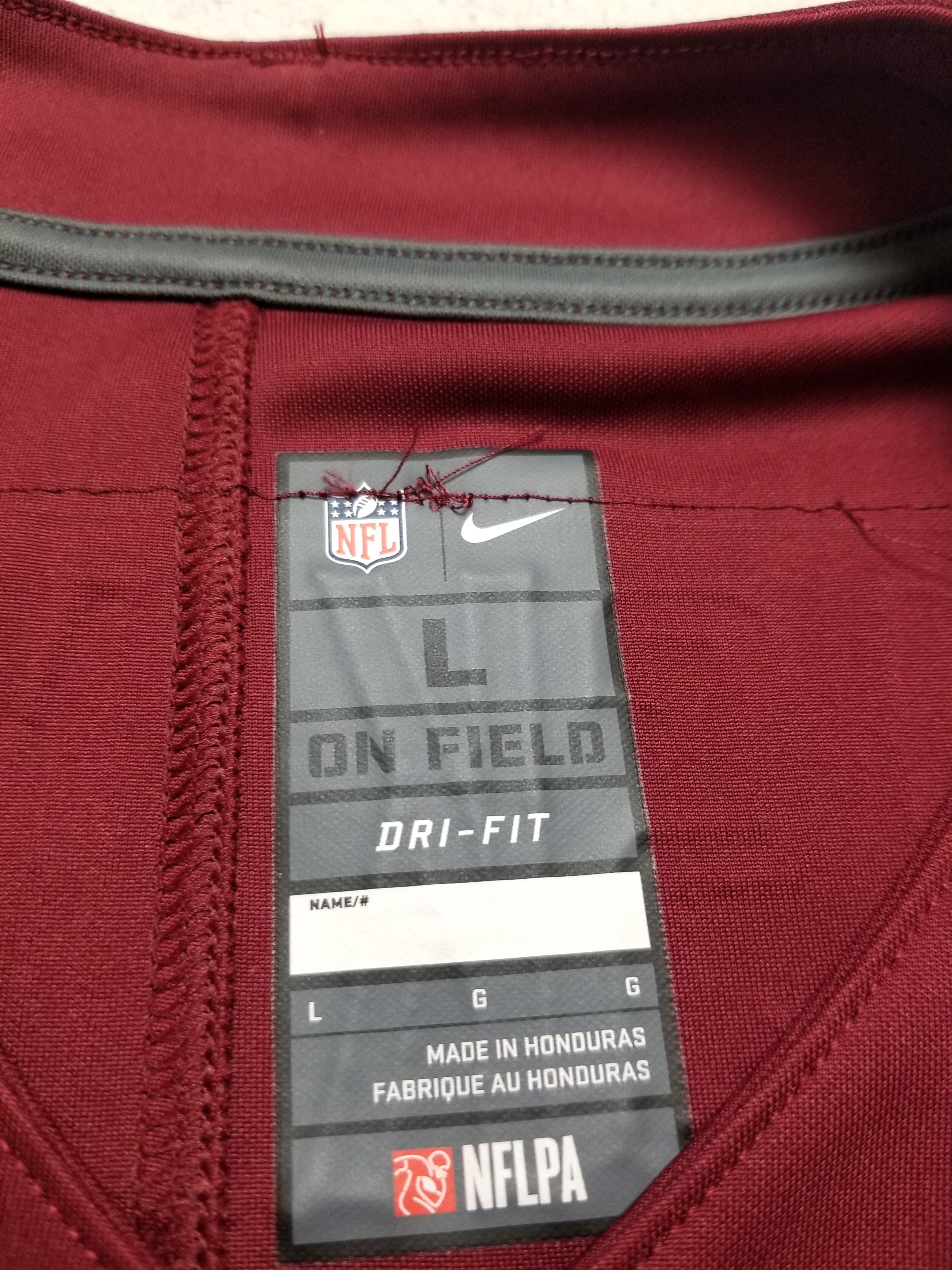 Nike Dwayne Haskins #7 Washington Redskins Limited Sewn Jersey Size US L / EU 52-54 / 3 - 21 Thumbnail