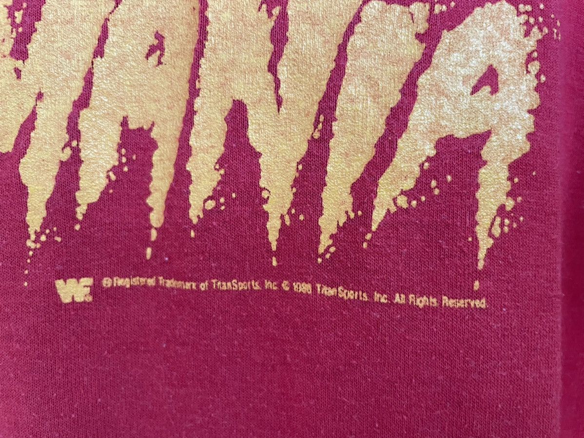WWF Vintage 80s Hulkamania WWF t shirt Size US L / EU 52-54 / 3 - 5 Thumbnail