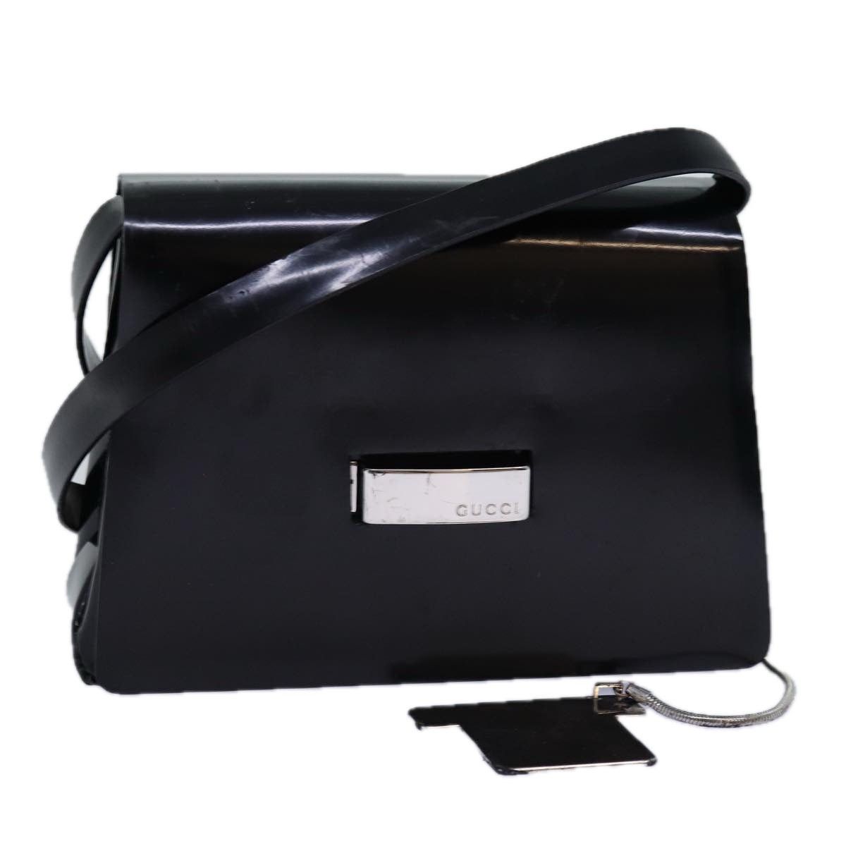 Gucci Shoulder Bag Leather Black 007 2046 007 2046, Women's