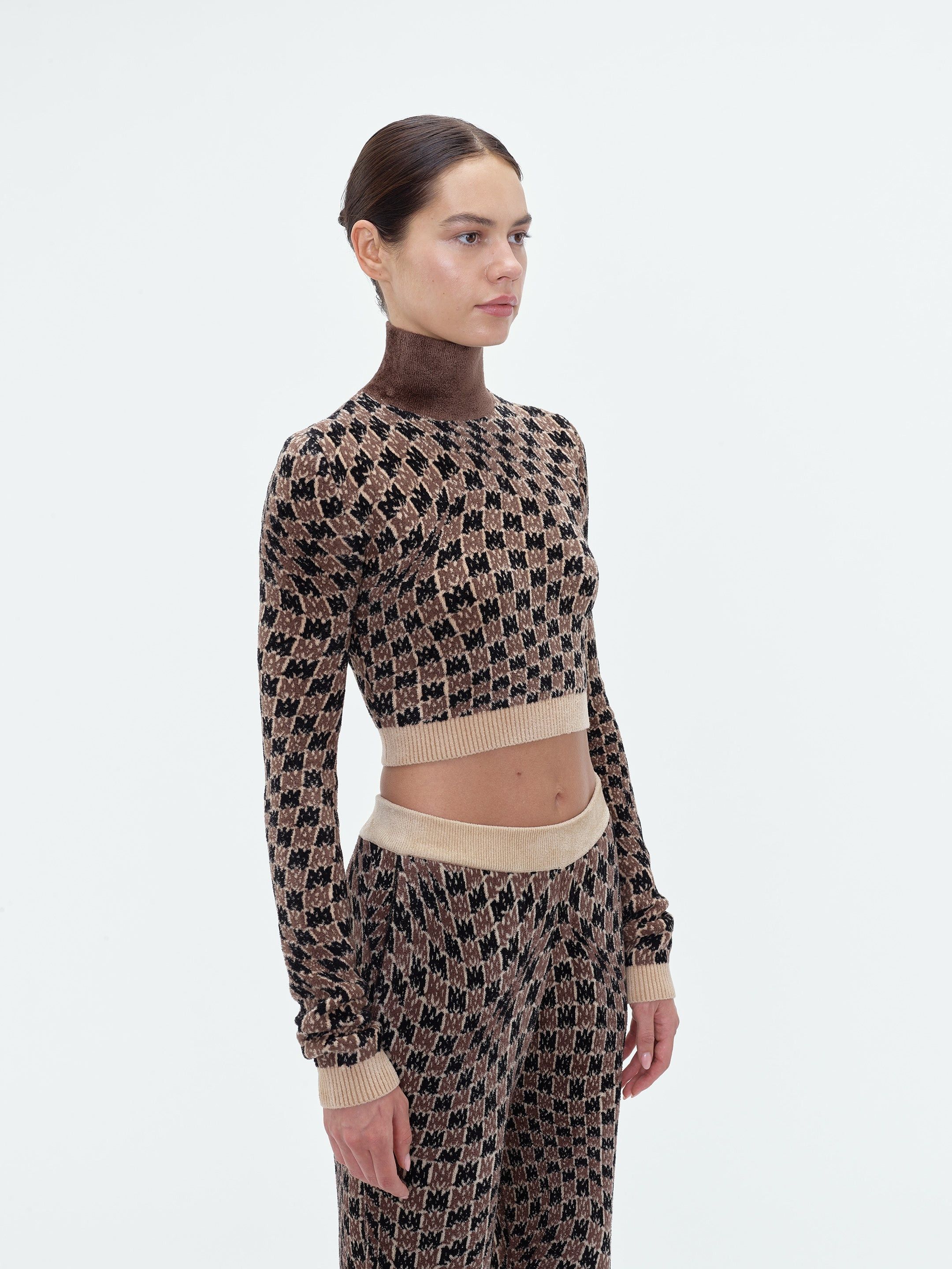 Amiri o1w1db10125 Crop Top in Multicolor Size M / US 6-8 / IT 42-44 - 5 Thumbnail