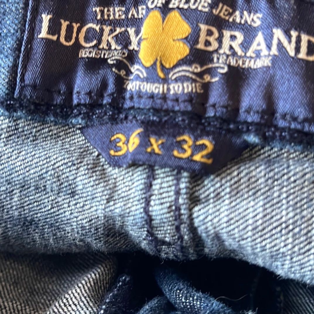Lucky Brand Lucky Brand Jeans Men 429 Classic Straight Size 36x32 Blue Inseam 32 Straight Mens Jeans Size US 36 / EU 52 - 5 Thumbnail