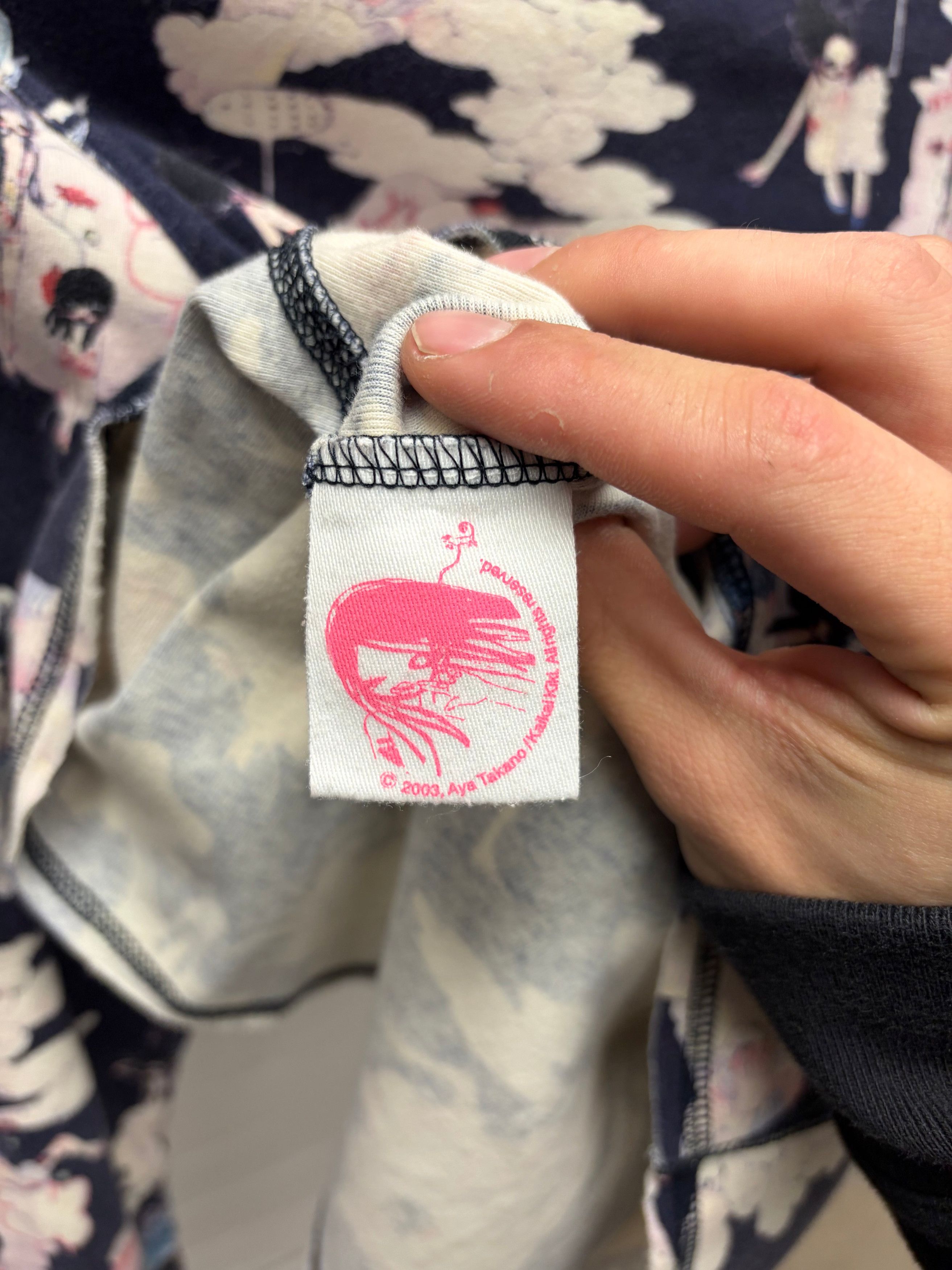 Issey Miyake AW2004 Issey Miyake x Aya Takano ‘Superflat’ Sweatshirt Size US L / EU 52-54 / 3 - 6 Thumbnail