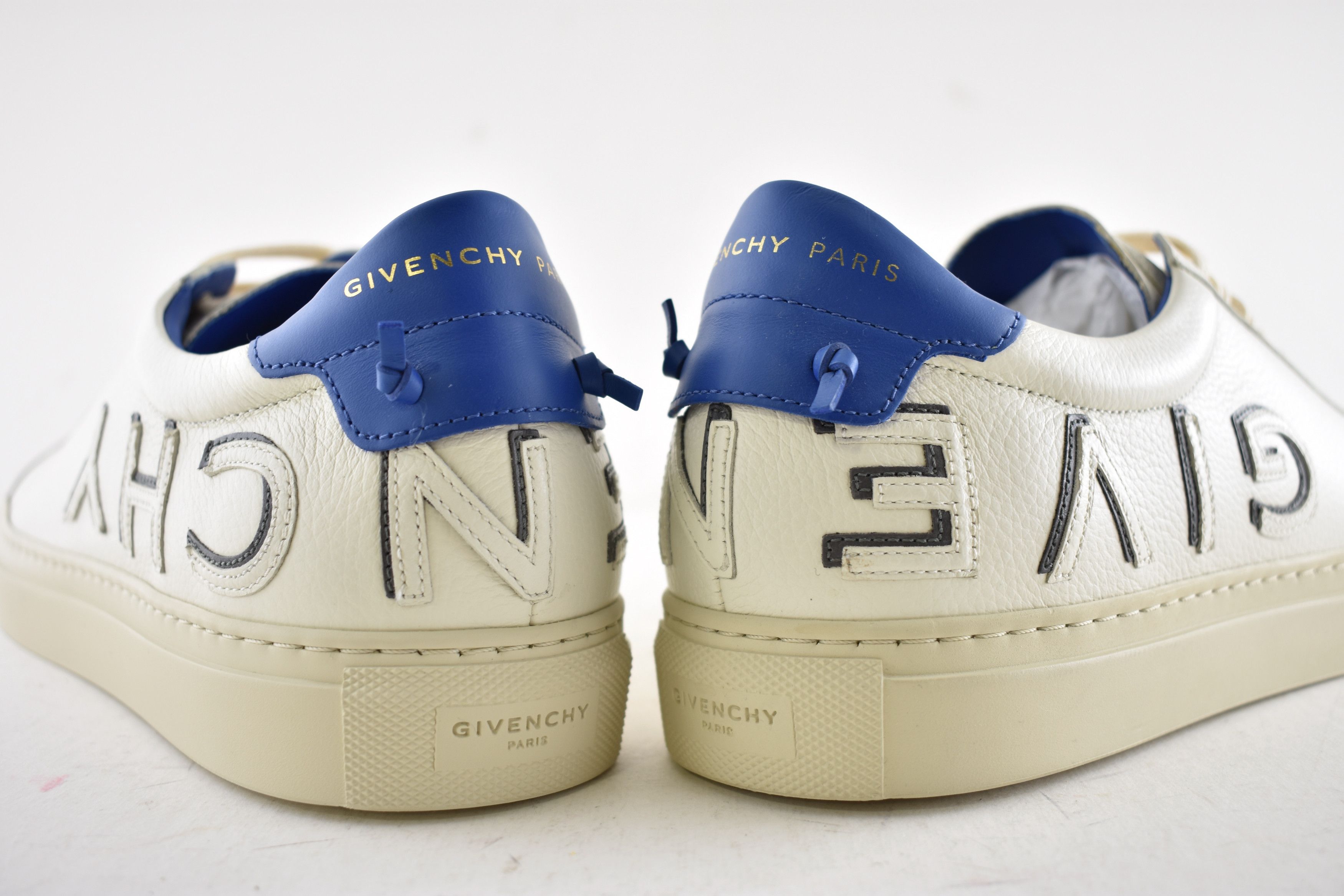 Givenchy Givenchy Urban Street Blue Logo Low Top Sneaker 43.5 10.5 Size US 10.5 / EU 43-44 - 12 Thumbnail