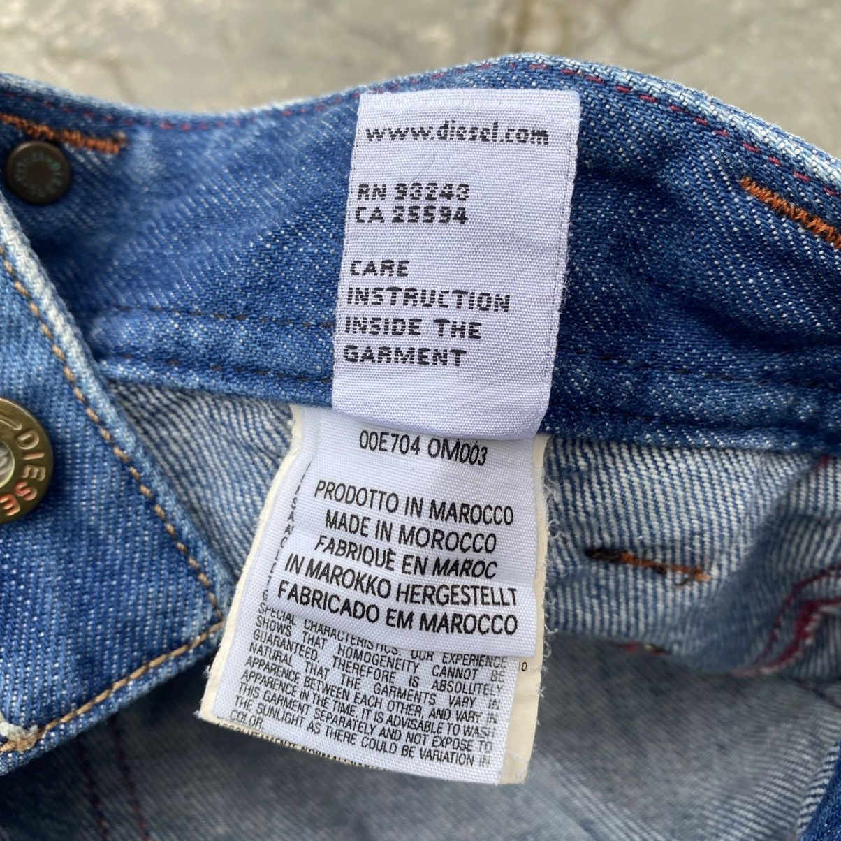 Diesel × Diesel Black Gold DIESEL Low Rise Jeans Size US 30 / EU 46 - 10 Thumbnail