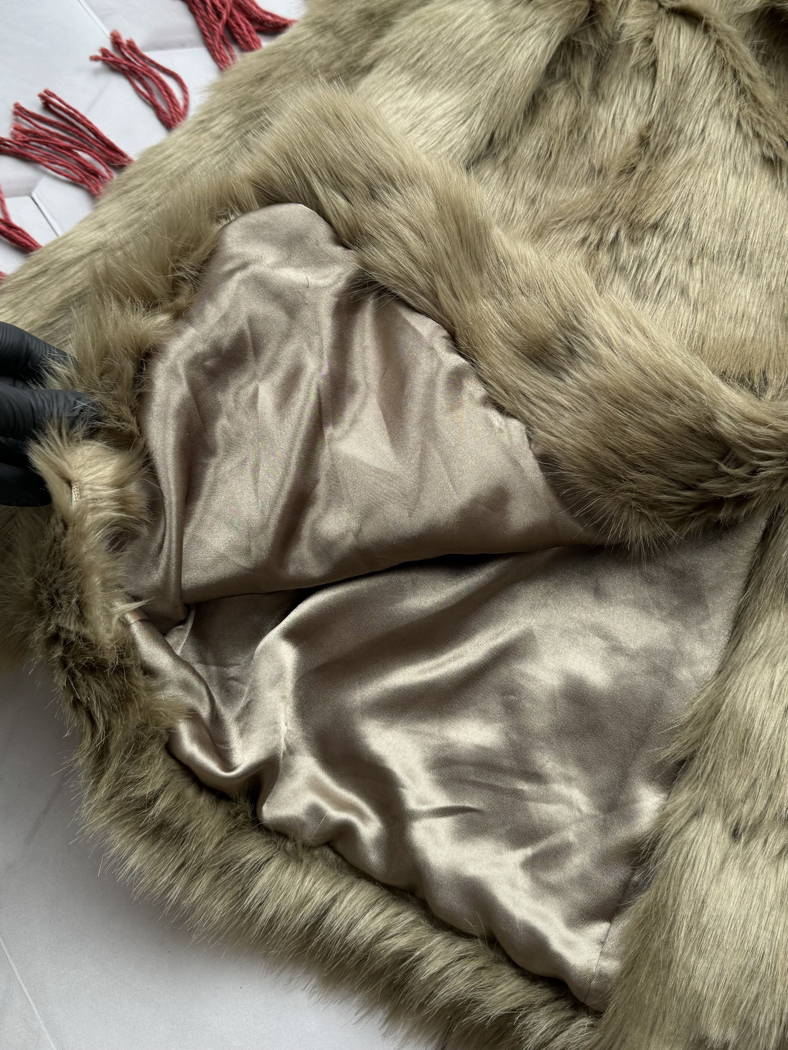 Japanese Brand Vintage Faux Fur Coat (E4) Size M / US 6-8 / IT 42-44 - 4 Thumbnail