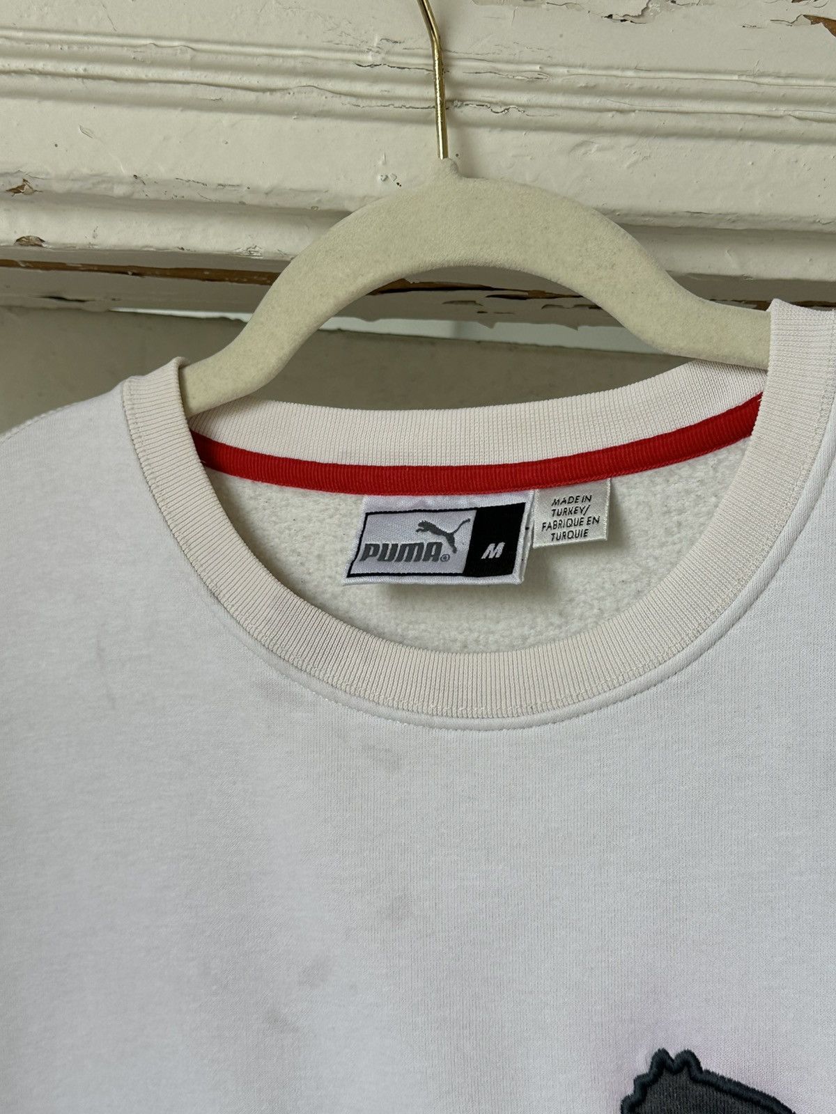 Puma × Vintage Y2K Vintage Puma Big Logo Sweatshirt Size US M / EU 48-50 / 2 - 7 Thumbnail