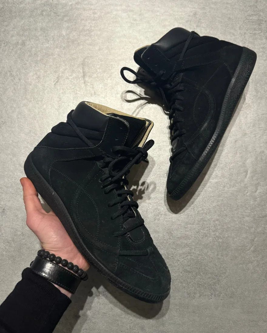 Maison Margiela Iridescent Future High-Top Sneakers | Grailed
