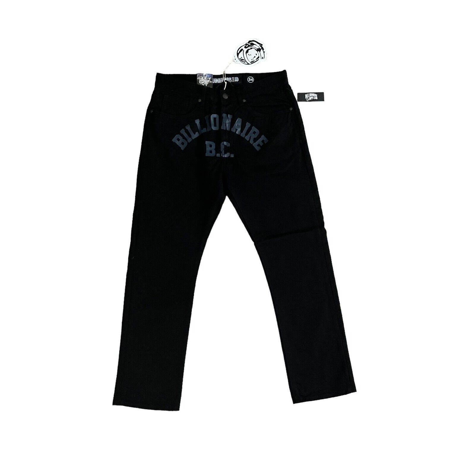 image of Billionaire Boys Club Straight Jeans in Black, Men's (Size 34)