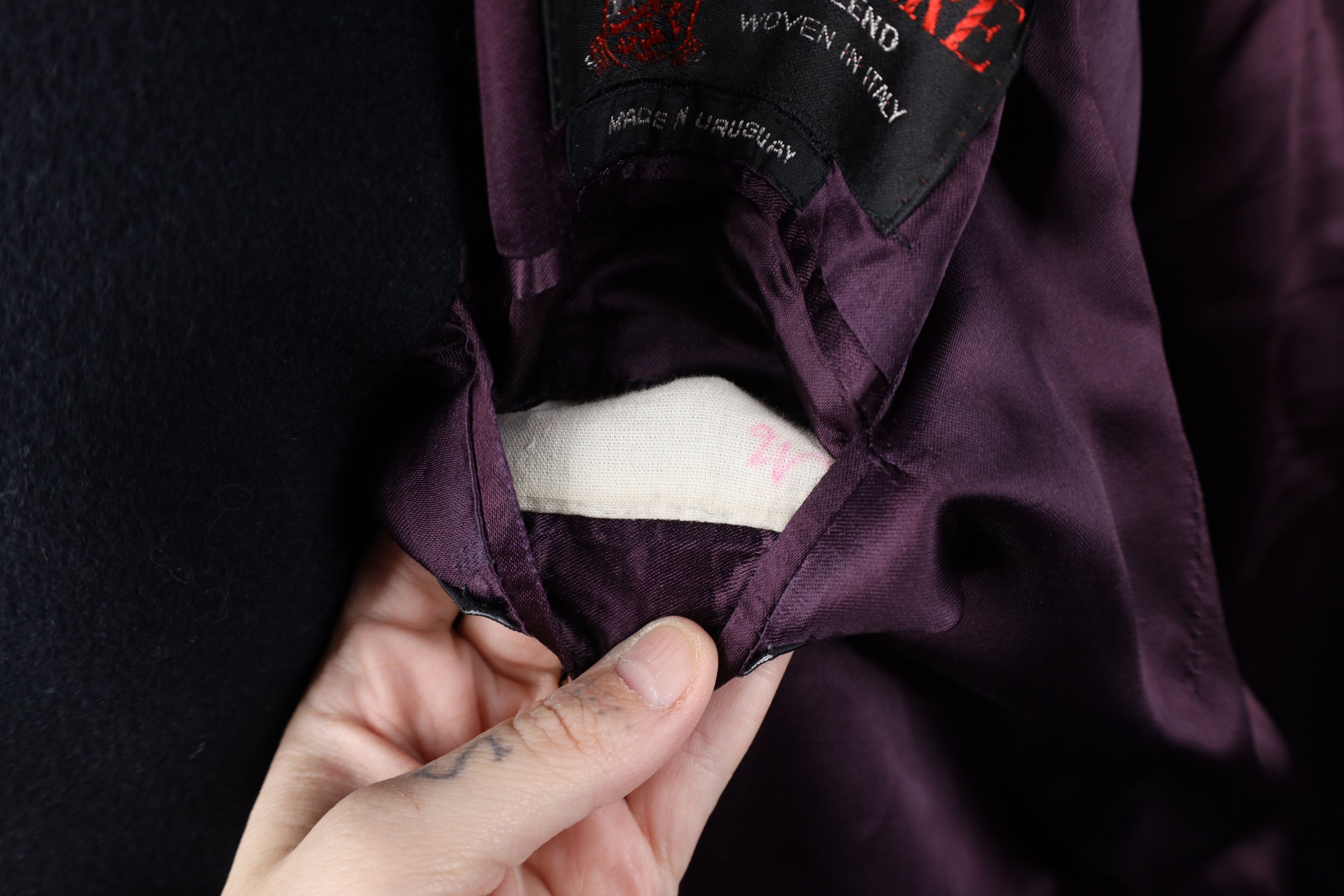 Vintage Vintage 70s Streetwear Winter Overcoat Jacket Navy Blue Size US XL / EU 56 / 4 - 12 Thumbnail