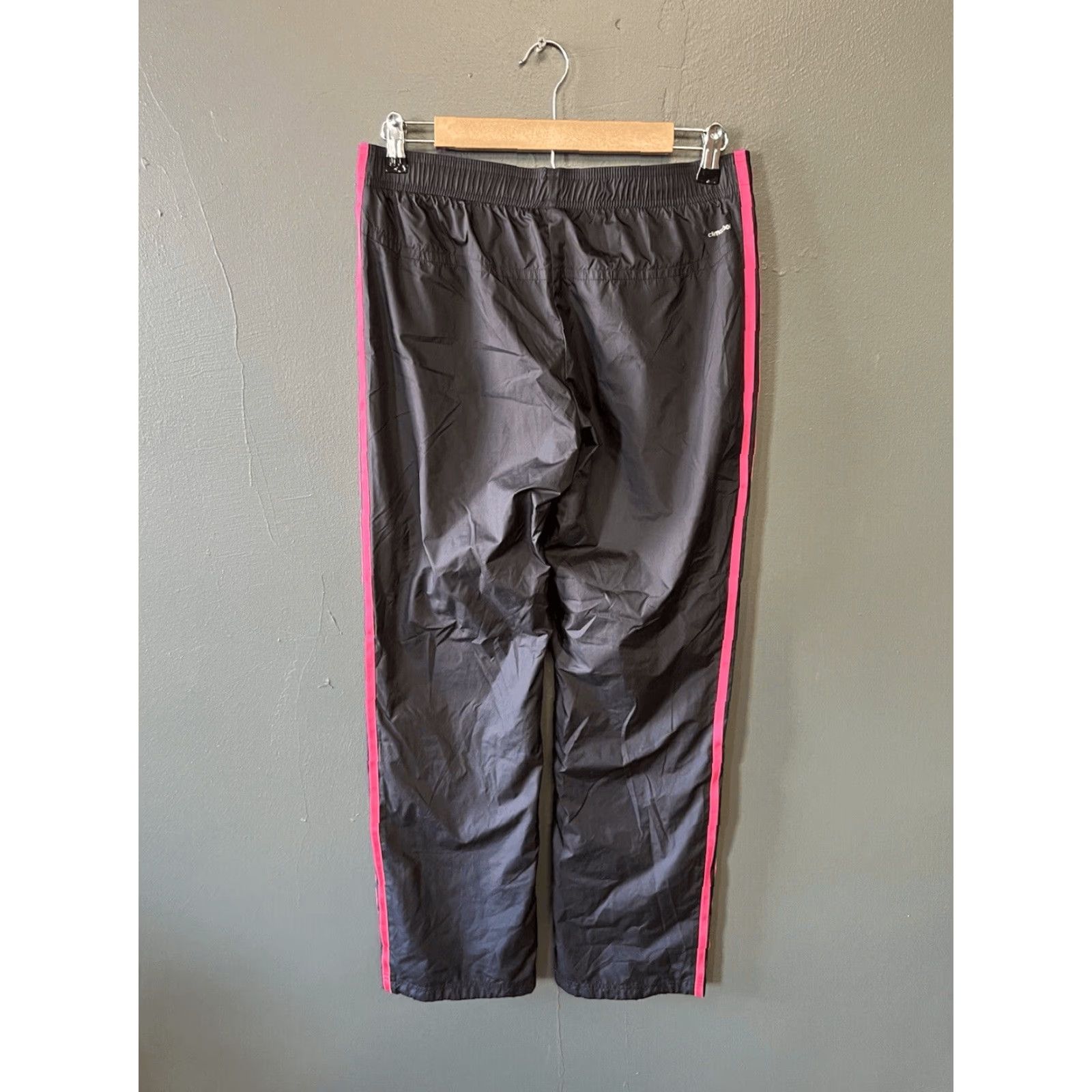 Adidas Adidas Womens Track Pants Pants Athletic Drawstring Black S Size 28" / US 6 / IT 42 - 2 Thumbnail