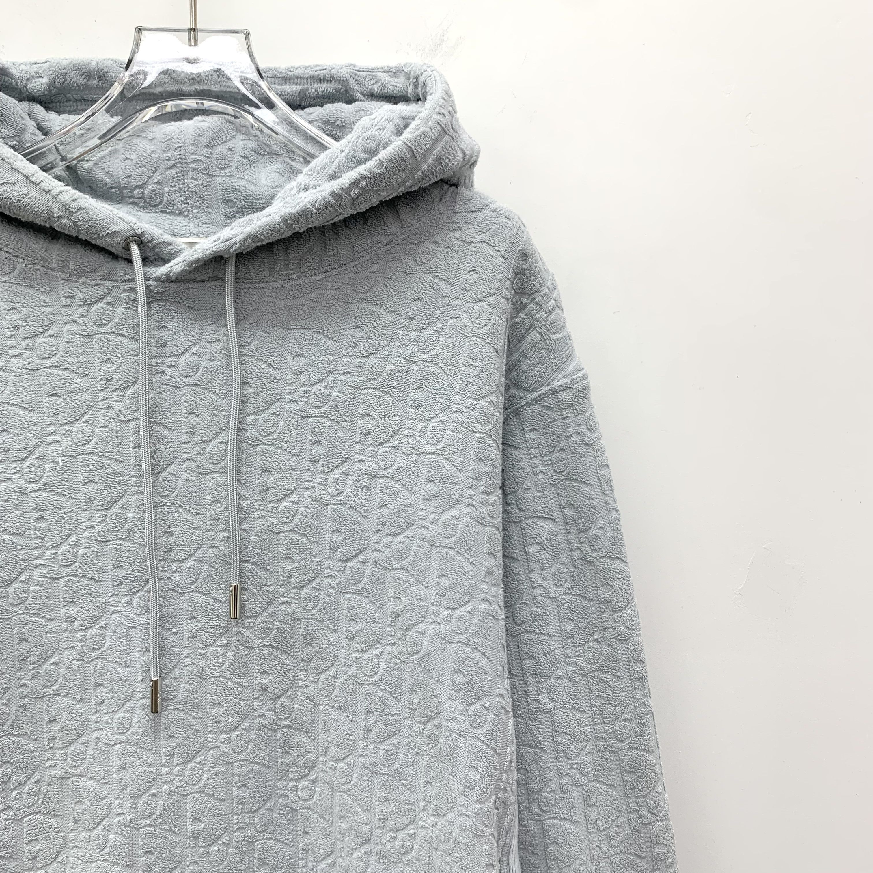Dior Dior Logo Hoodie Light Blue (M) Size US M / EU 48-50 / 2 - 3 Thumbnail