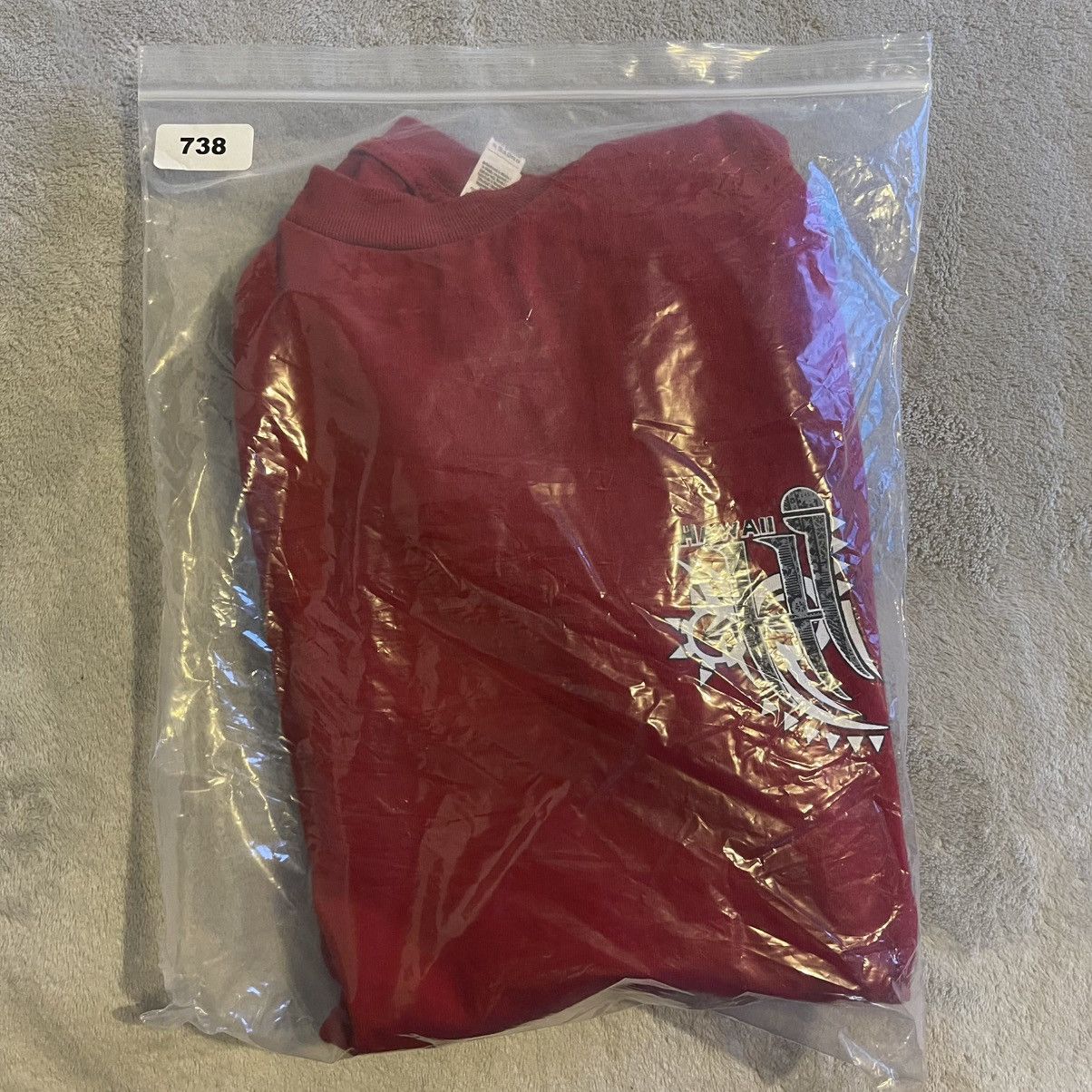 Alstyle Vintage Hawaii Shirt Men Medium Red Y2K Streetwear Gym Tee Size US M / EU 48-50 / 2 - 9 Thumbnail