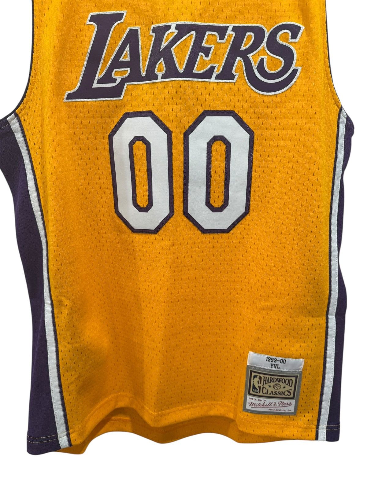 Playboi Carti Playboi Carti x Mitchell & Ness YVL Lakers Jersey Yellow Size US M / EU 48-50 / 2 - 5 Thumbnail