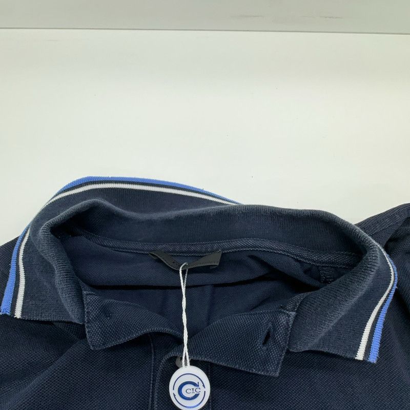 Prada Prada Navy Stripe Logo Polo Shirt-2506 Size US M / EU 48-50 / 2 - 6 Thumbnail